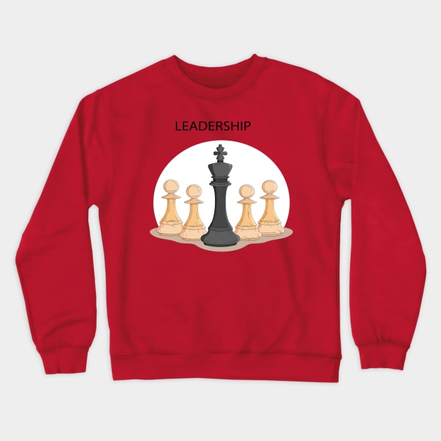 Leadership Crewneck Sweatshirt by Mako Design 